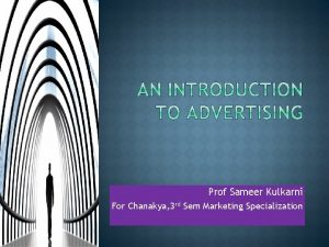 Prof Sameer Kulkarni For Chanakya 3 rd Sem