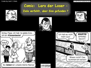 Comic by Jack T Chick Comic Lars der