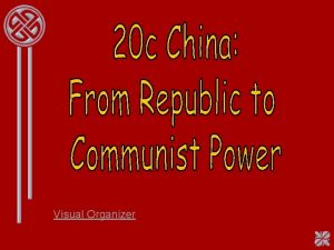 Visual Organizer The Republic of China Nationalist Party