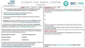 Liverpool City Region Creating Careers Care NHS Careers