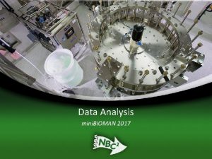 Data Analysis mini BIOMAN 2017 Batch Culture Inoculation