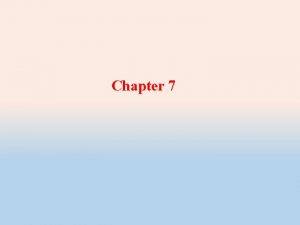 Chapter 7 The Hydrogen Atom The only atom