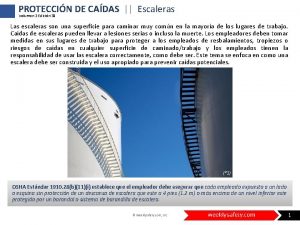 PROTECCIN DE CADAS Escaleras Volumen 2 Edicin 38