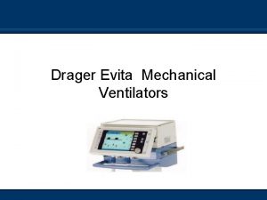 Drager Evita Mechanical Ventilators Evita 4 Reading n