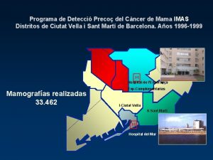 Programa de Detecci Preco del Cncer de Mama