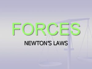 FORCES NEWTONS LAWS Sir Isaac Newton n 1643