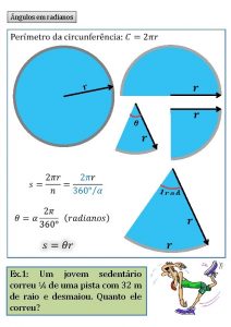 ngulos em radianos Ex 1 Um jovem sedentrio