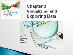 Chapter 3 Visualizing and Exploring Data Data Visualization