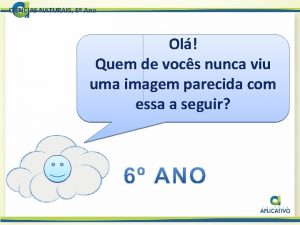 CINCIAS NATURAIS 6 Ano Descrio dos fenmenos meteorolgicos