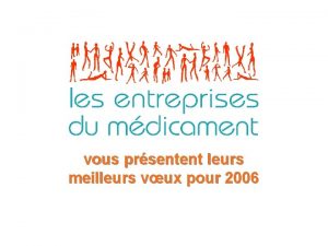 vous prsentent leurs meilleurs vux pour 2006 Dr