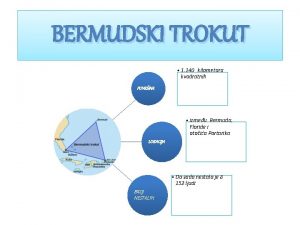 BERMUDSKI TROKUT 1 140 kilometara kvadratnih POVRINA izmeu