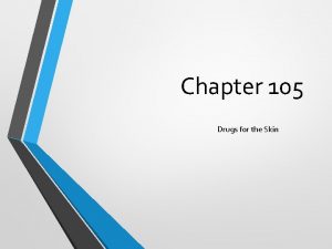 Chapter 105 Drugs for the Skin Anatomy of