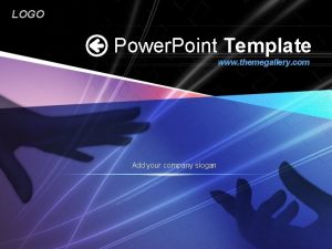 LOGO Power Point Template www themegallery com Add