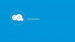 Emissions Carbon dioxide emissions based on macroeconomic growth