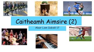 Caitheamh Aimsire 2 Abair Liom Caibidil 17 To