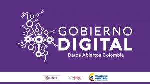 Datos Abiertos Colombia Aprende y aplica Apertura y
