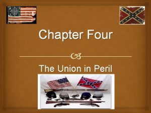 Chapter Four The Union in Peril Blood Drawn