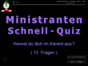 03 015 Ministranten Schnell Quiz A d v