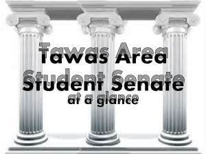 Tawas Area Student Senate at a glance Our