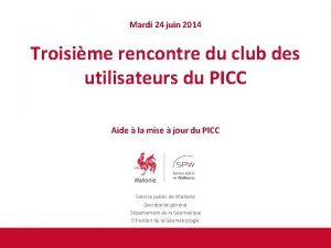 Mardi 24 juin 2014 Troisime rencontre du club