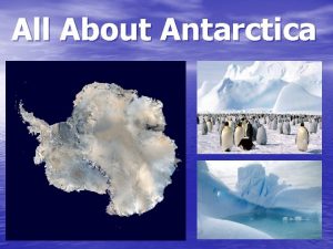 All About Antarctica v Earths southernmost continent v