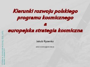 Jakub Ryzenko jakub ryzenkocbk waw pl Warszawa 13