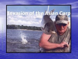 Invasion of the Asian Carp Background In the