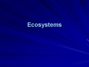 Ecosystems Biotic vs Abiotic Factors Environment Biotic Factors