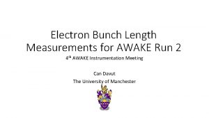 Electron Bunch Length Measurements for AWAKE Run 2