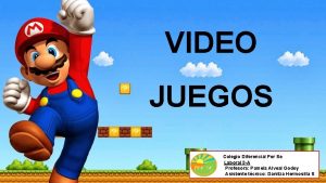 VIDEO JUEGOS Colegio Diferencial Per Se Laboral 3