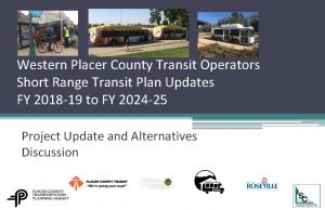 Western Placer County Transit Operators Short Range Transit