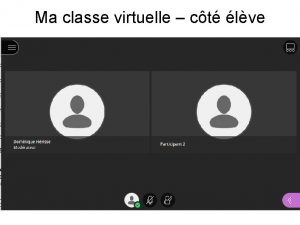 Ma classe virtuelle ct lve Ma classe virtuelle