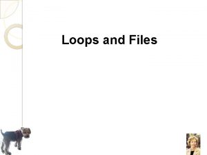 Loops and Files 5 1 The Increment and