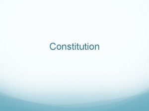 Constitution Road to the Constitution state governments based