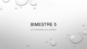 BIMESTRE 5 ACTIVIDADES 2 DO GRADO 1 DIVISIN