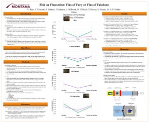 Fish on Fluoxetine Fins of Fury or Fins