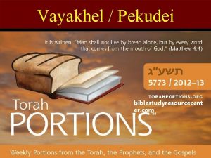 Vayakhel Pekudei biblestudyresourcecent er com Vayakhel Pekudei Vayakhel