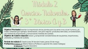 Mdulo 2 Ciencias Naturales 3 Bsico A y