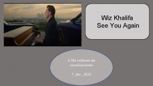 Wiz Khalifa See You Again 4 781 millones