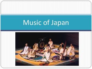 Music of Japan Map of East Asia China