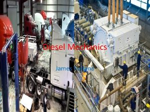 Diesel Mechanics James Turland Types of Diesel Mechanics
