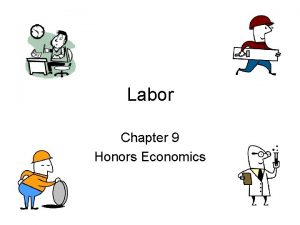 Labor Chapter 9 Honors Economics Labor Force The