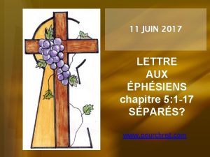 11 JUIN 2017 LETTRE AUX PHSIENS chapitre 5