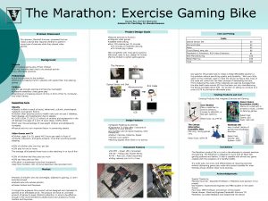 The Marathon Exercise Gaming Bike Quang Bui Derrick