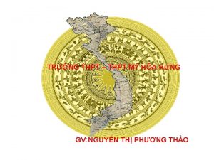 TRNG THPT THPT M HA HNG GV NGUYN