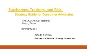 Surcharges Trackers and Risk Strategy Guide for Consumer