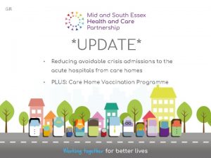 GR UPDATE Reducing avoidable crisis admissions to the