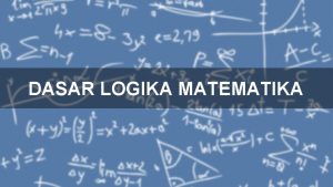 DASAR LOGIKA MATEMATIKA 1 2 SETS VENN DIAGRAMS