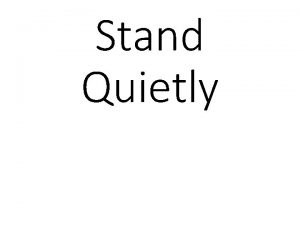 Stand Quietly Lesson 5 1 Ratios and Rates