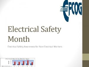 Electrical Safety Month Electrical Safety Awareness for NonElectrical